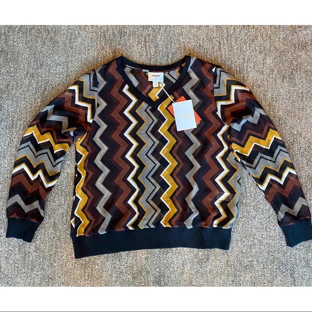 Sheer Long Sleeve Blouse